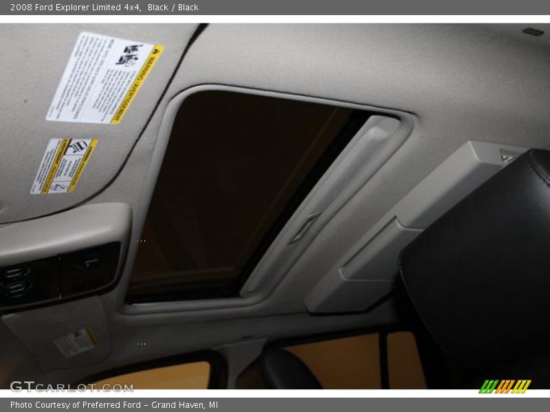 Black / Black 2008 Ford Explorer Limited 4x4