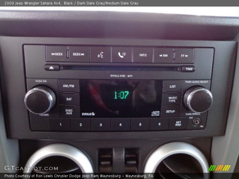 Audio System of 2009 Wrangler Sahara 4x4