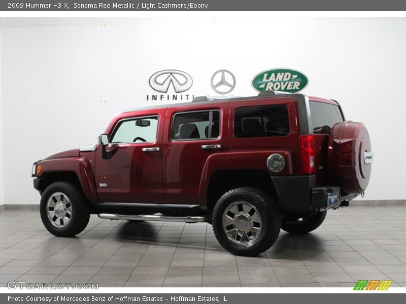Sonoma Red Metallic / Light Cashmere/Ebony 2009 Hummer H3 X