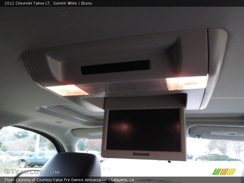 Summit White / Ebony 2012 Chevrolet Tahoe LT