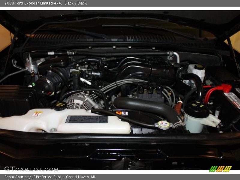 Black / Black 2008 Ford Explorer Limited 4x4