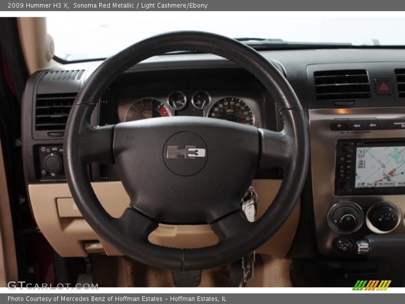 Sonoma Red Metallic / Light Cashmere/Ebony 2009 Hummer H3 X