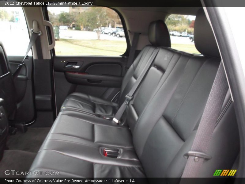 Summit White / Ebony 2012 Chevrolet Tahoe LT