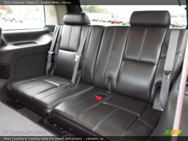 Summit White / Ebony 2012 Chevrolet Tahoe LT