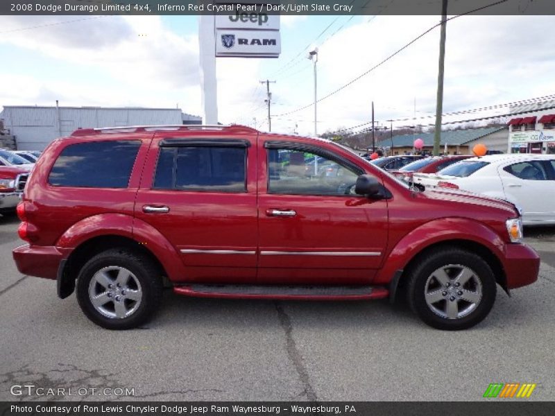 Inferno Red Crystal Pearl / Dark/Light Slate Gray 2008 Dodge Durango Limited 4x4