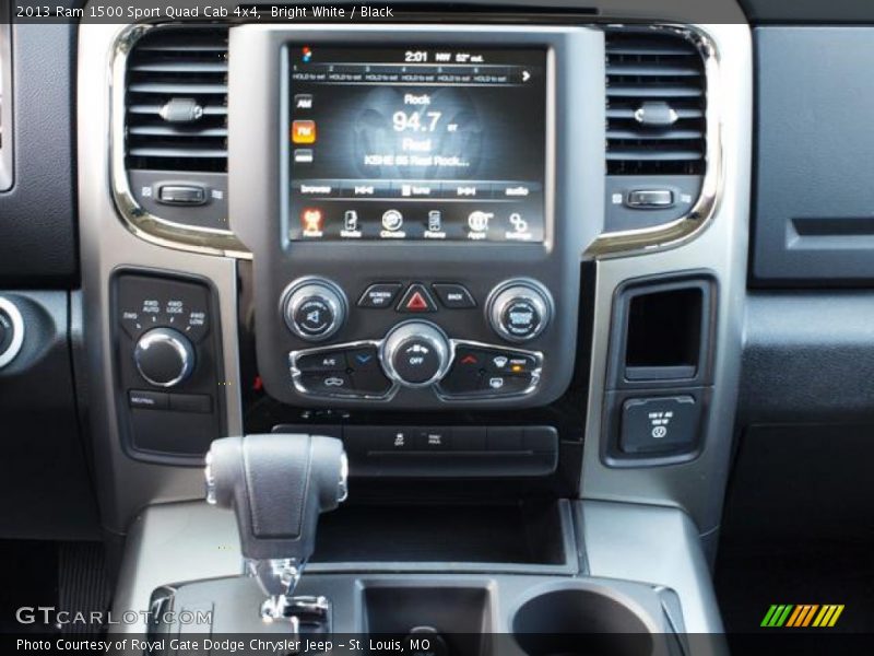 Controls of 2013 1500 Sport Quad Cab 4x4