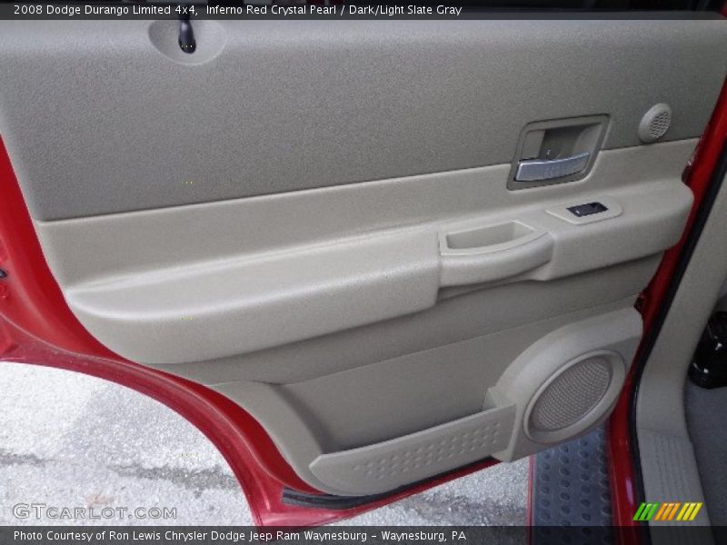 Inferno Red Crystal Pearl / Dark/Light Slate Gray 2008 Dodge Durango Limited 4x4