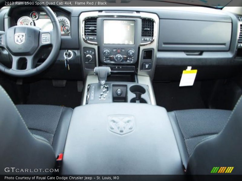 Dashboard of 2013 1500 Sport Quad Cab 4x4