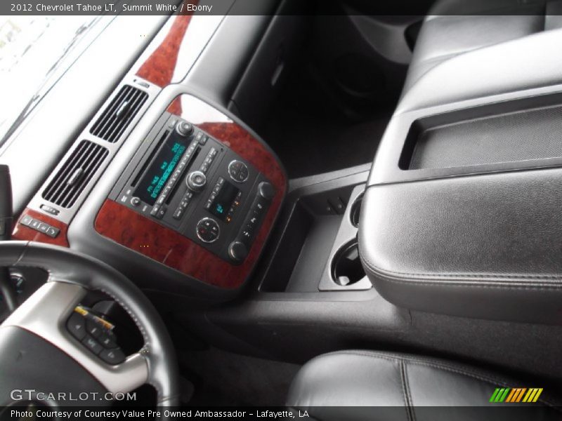 Summit White / Ebony 2012 Chevrolet Tahoe LT