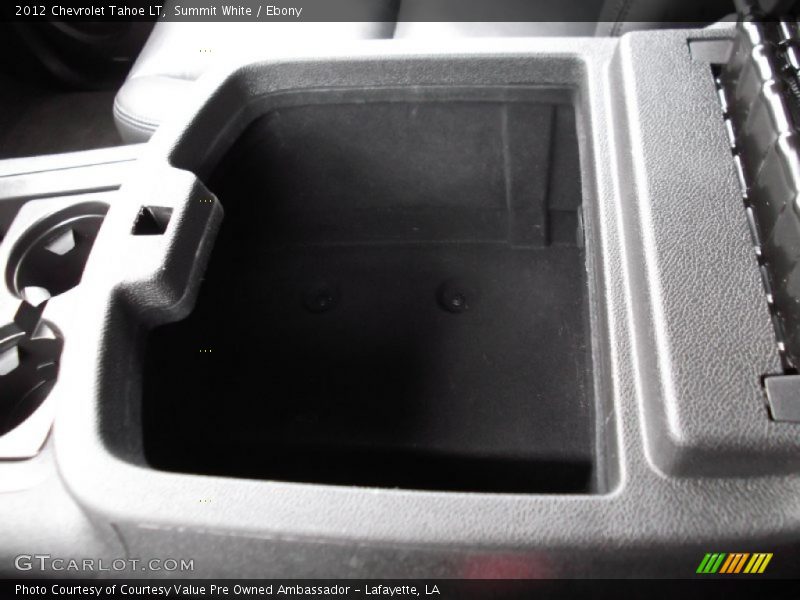 Summit White / Ebony 2012 Chevrolet Tahoe LT