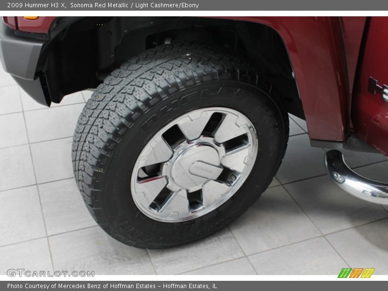 Sonoma Red Metallic / Light Cashmere/Ebony 2009 Hummer H3 X