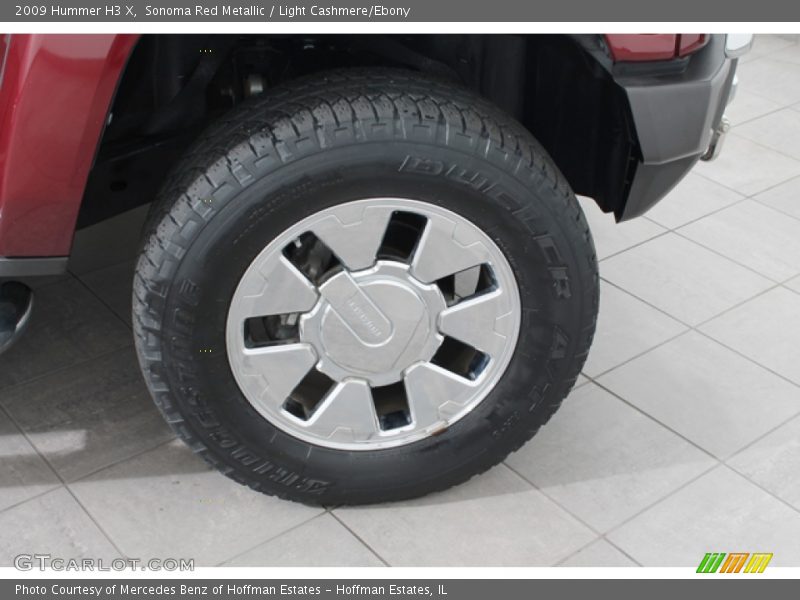 Sonoma Red Metallic / Light Cashmere/Ebony 2009 Hummer H3 X