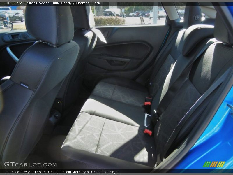 Blue Candy / Charcoal Black 2013 Ford Fiesta SE Sedan