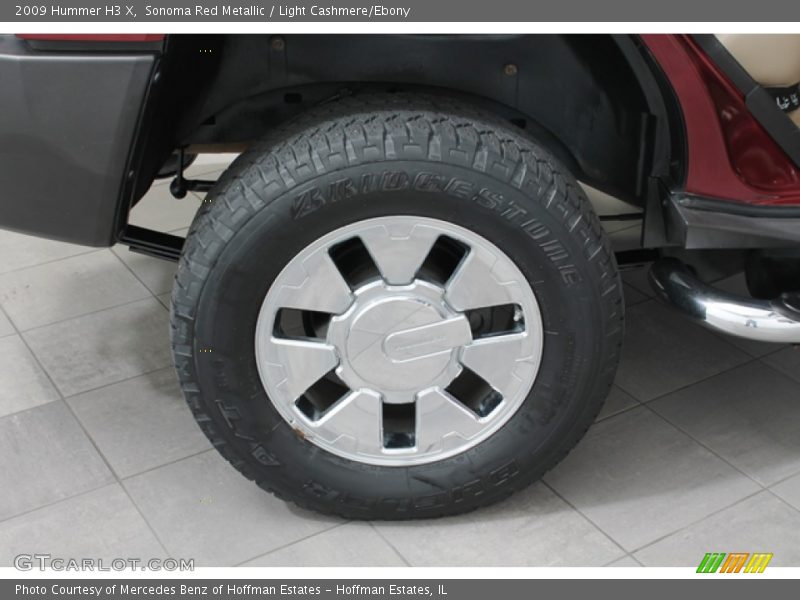 Sonoma Red Metallic / Light Cashmere/Ebony 2009 Hummer H3 X