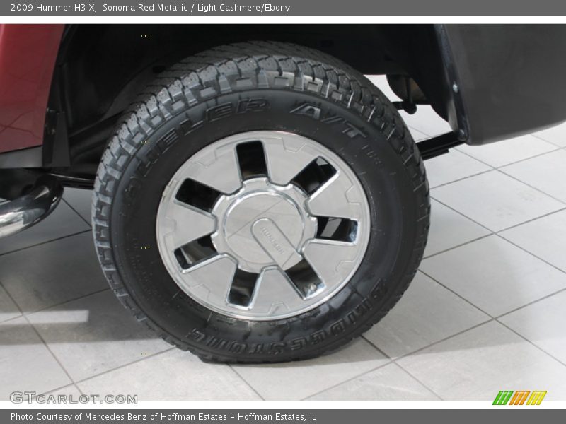 Sonoma Red Metallic / Light Cashmere/Ebony 2009 Hummer H3 X