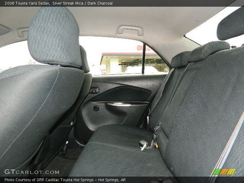 Silver Streak Mica / Dark Charcoal 2008 Toyota Yaris Sedan
