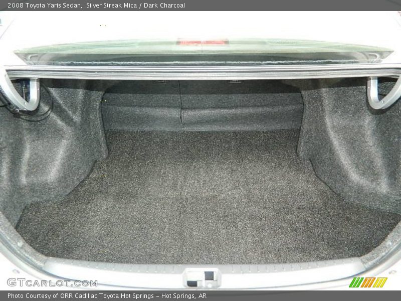 Silver Streak Mica / Dark Charcoal 2008 Toyota Yaris Sedan