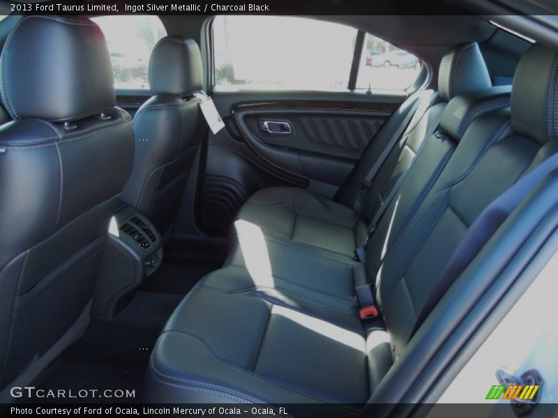 Ingot Silver Metallic / Charcoal Black 2013 Ford Taurus Limited
