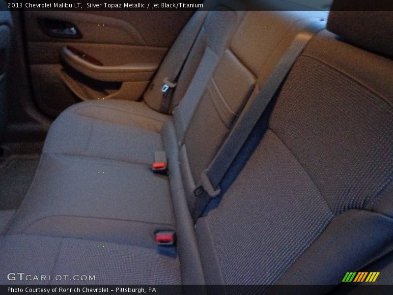 Silver Topaz Metallic / Jet Black/Titanium 2013 Chevrolet Malibu LT