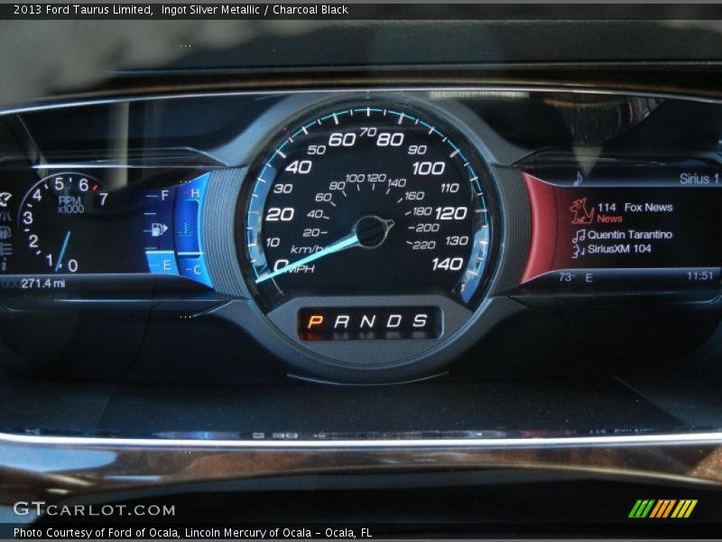  2013 Taurus Limited Limited Gauges