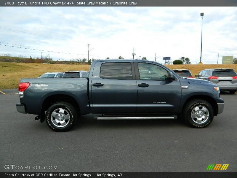 Slate Gray Metallic / Graphite Gray 2008 Toyota Tundra TRD CrewMax 4x4