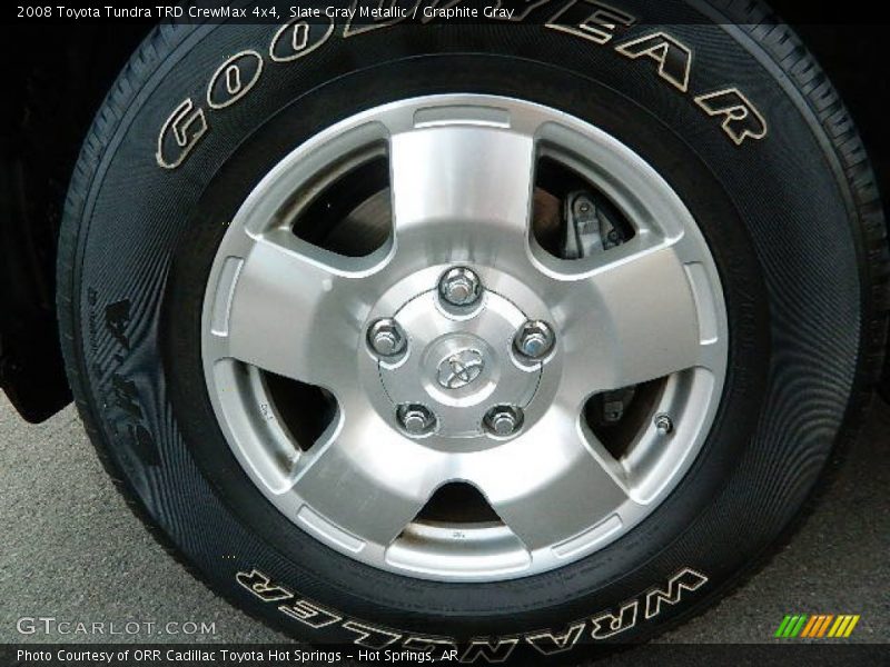Slate Gray Metallic / Graphite Gray 2008 Toyota Tundra TRD CrewMax 4x4