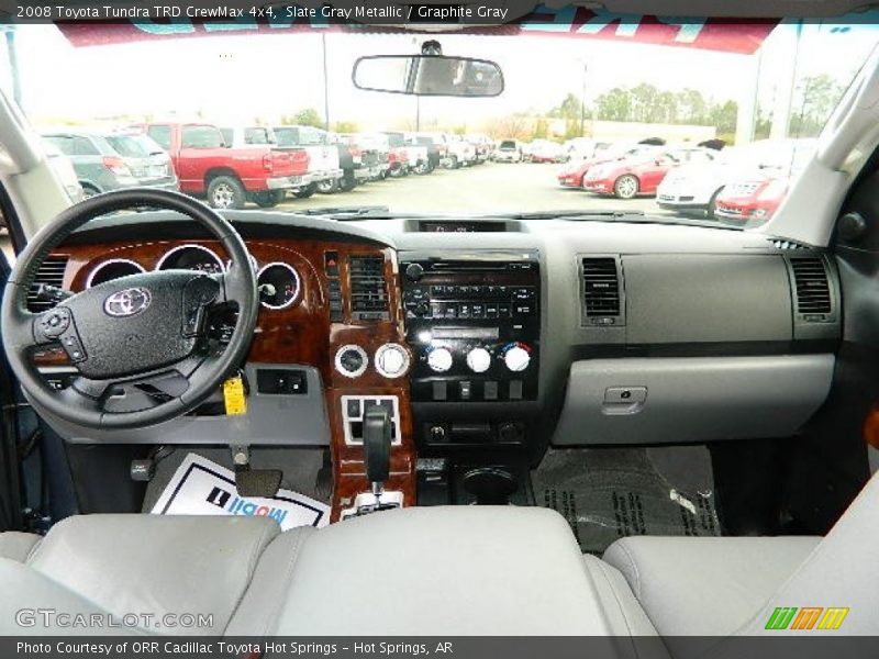 Slate Gray Metallic / Graphite Gray 2008 Toyota Tundra TRD CrewMax 4x4