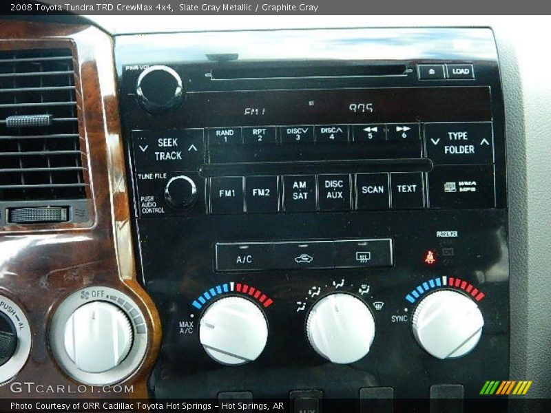 Slate Gray Metallic / Graphite Gray 2008 Toyota Tundra TRD CrewMax 4x4