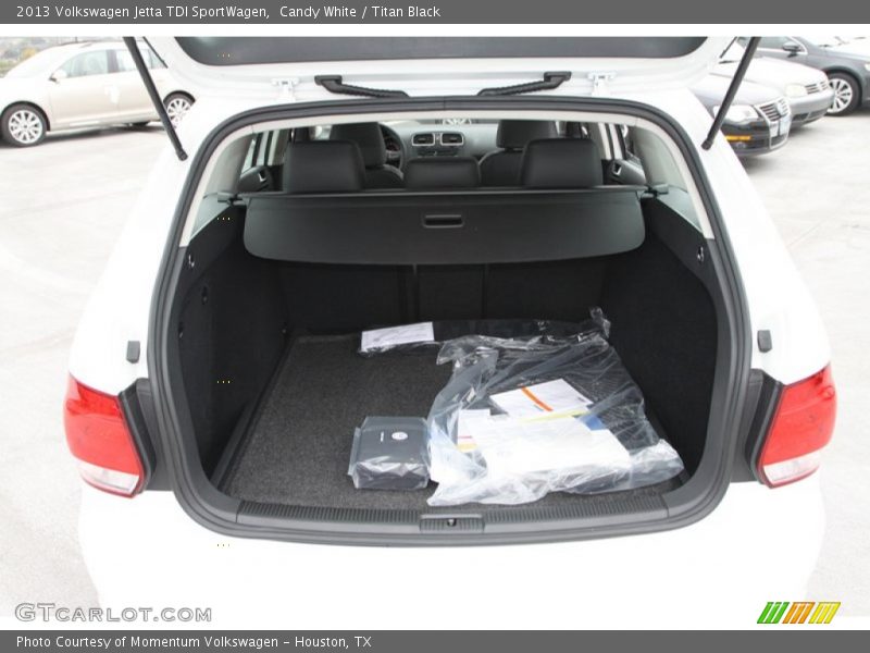 Candy White / Titan Black 2013 Volkswagen Jetta TDI SportWagen