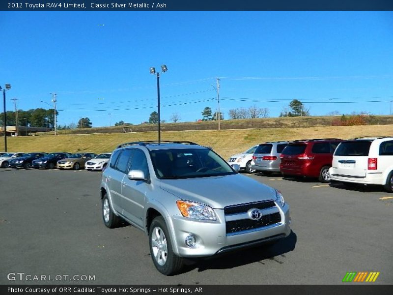Classic Silver Metallic / Ash 2012 Toyota RAV4 Limited