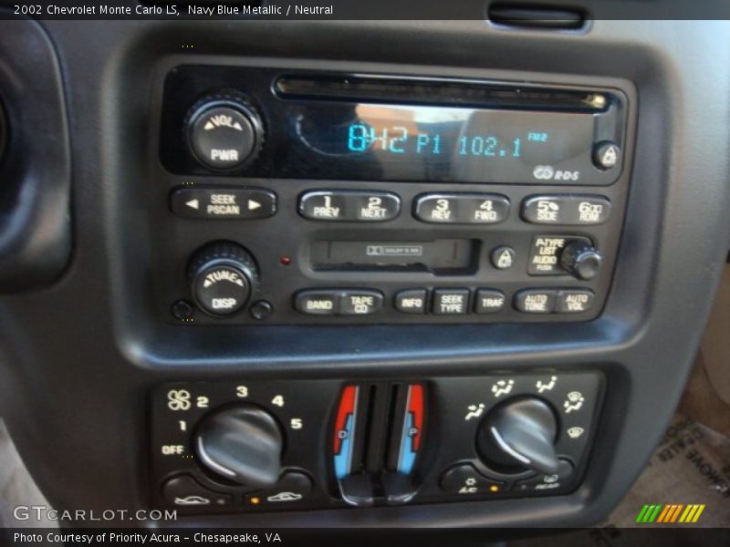 Controls of 2002 Monte Carlo LS