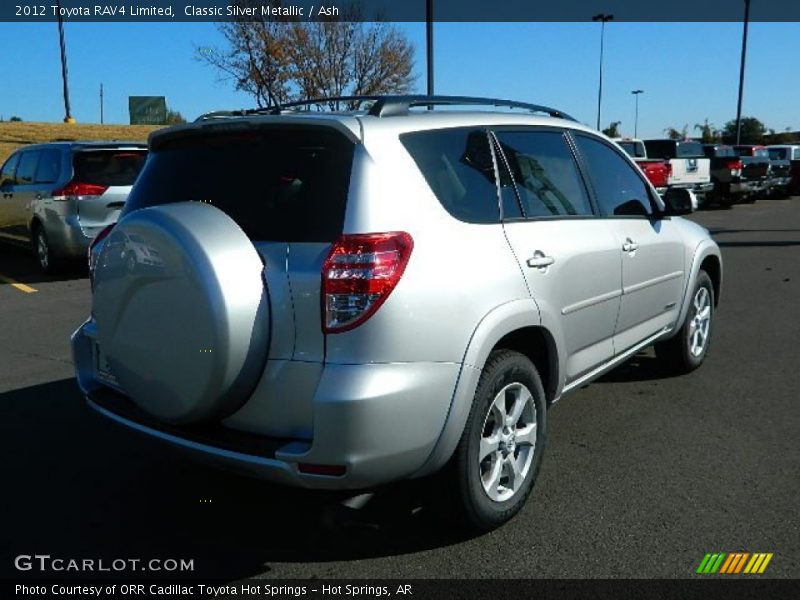 Classic Silver Metallic / Ash 2012 Toyota RAV4 Limited