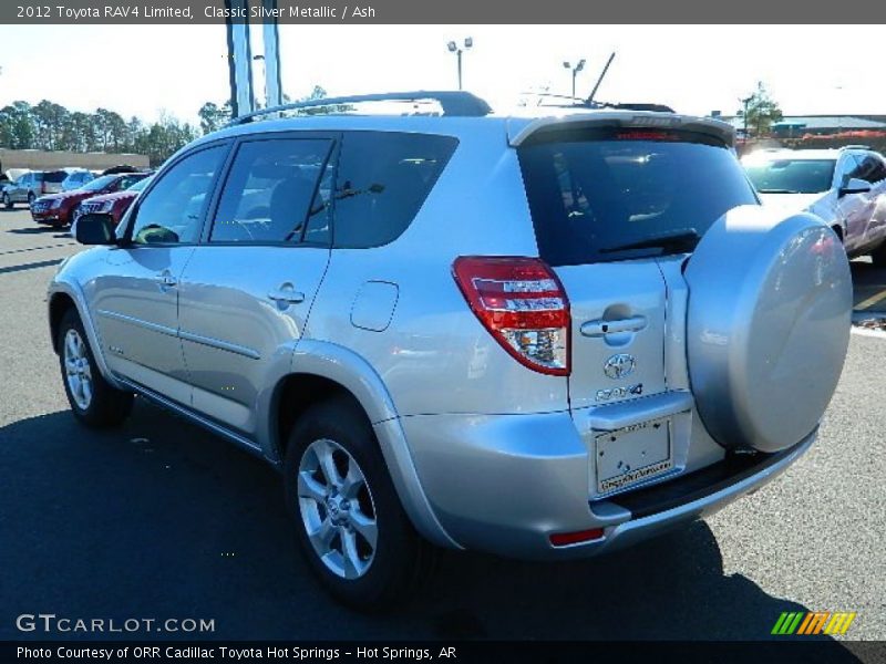 Classic Silver Metallic / Ash 2012 Toyota RAV4 Limited