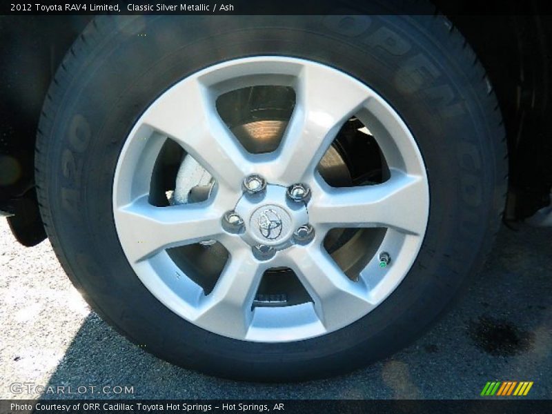 Classic Silver Metallic / Ash 2012 Toyota RAV4 Limited