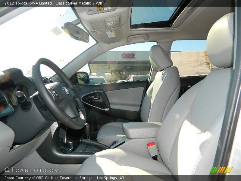 Classic Silver Metallic / Ash 2012 Toyota RAV4 Limited
