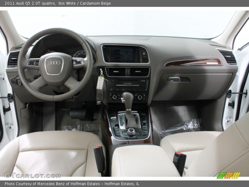 Ibis White / Cardamom Beige 2011 Audi Q5 2.0T quattro