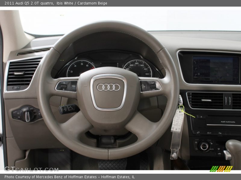 Ibis White / Cardamom Beige 2011 Audi Q5 2.0T quattro