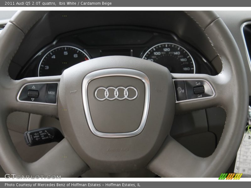 Ibis White / Cardamom Beige 2011 Audi Q5 2.0T quattro