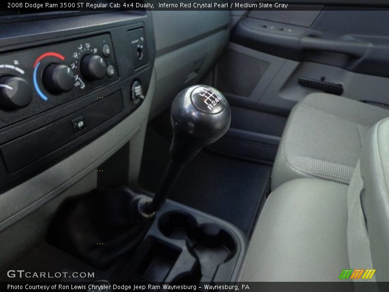  2008 Ram 3500 ST Regular Cab 4x4 Dually 6 Speed Manual Shifter