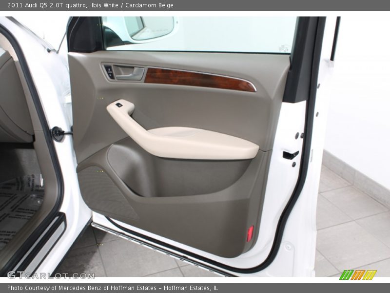 Ibis White / Cardamom Beige 2011 Audi Q5 2.0T quattro