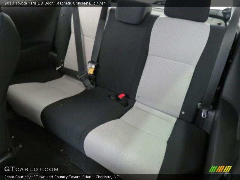 Magnetic Gray Metallic / Ash 2013 Toyota Yaris L 3 Door