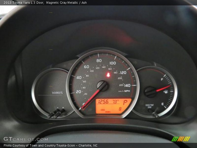  2013 Yaris L 3 Door L 3 Door Gauges