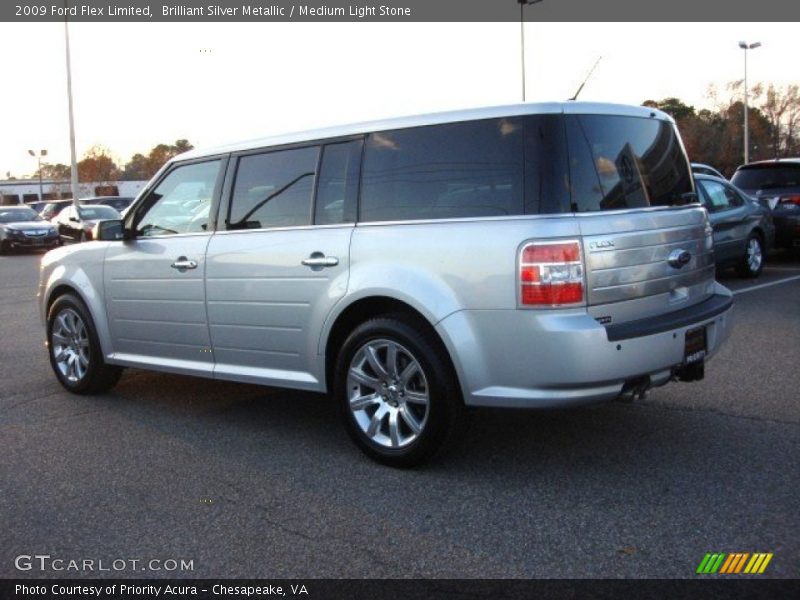 Brilliant Silver Metallic / Medium Light Stone 2009 Ford Flex Limited