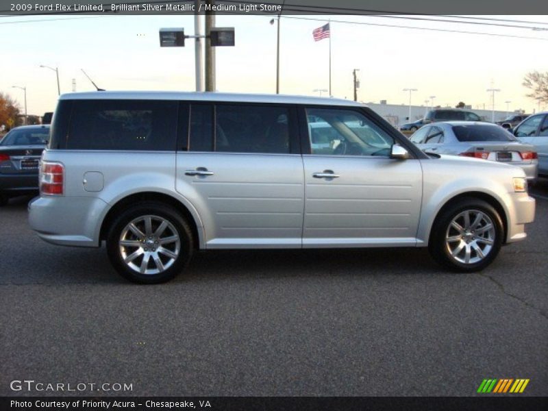 Brilliant Silver Metallic / Medium Light Stone 2009 Ford Flex Limited