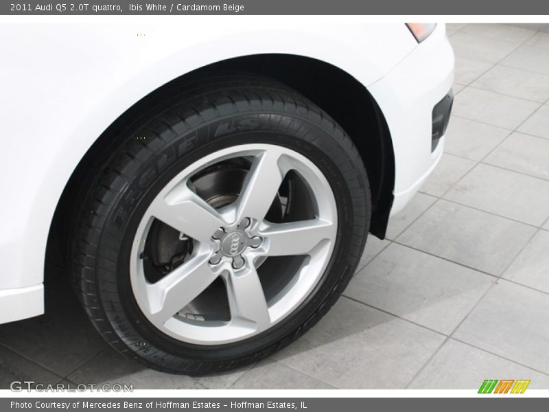 Ibis White / Cardamom Beige 2011 Audi Q5 2.0T quattro