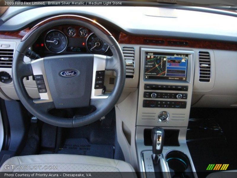 Brilliant Silver Metallic / Medium Light Stone 2009 Ford Flex Limited