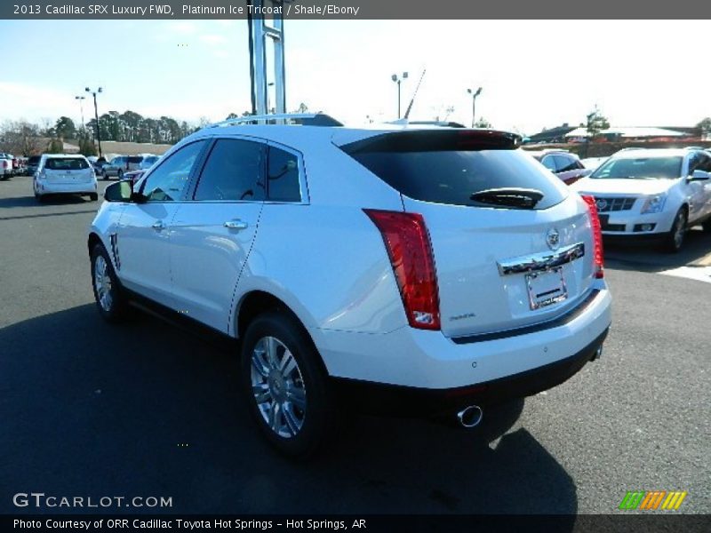 Platinum Ice Tricoat / Shale/Ebony 2013 Cadillac SRX Luxury FWD