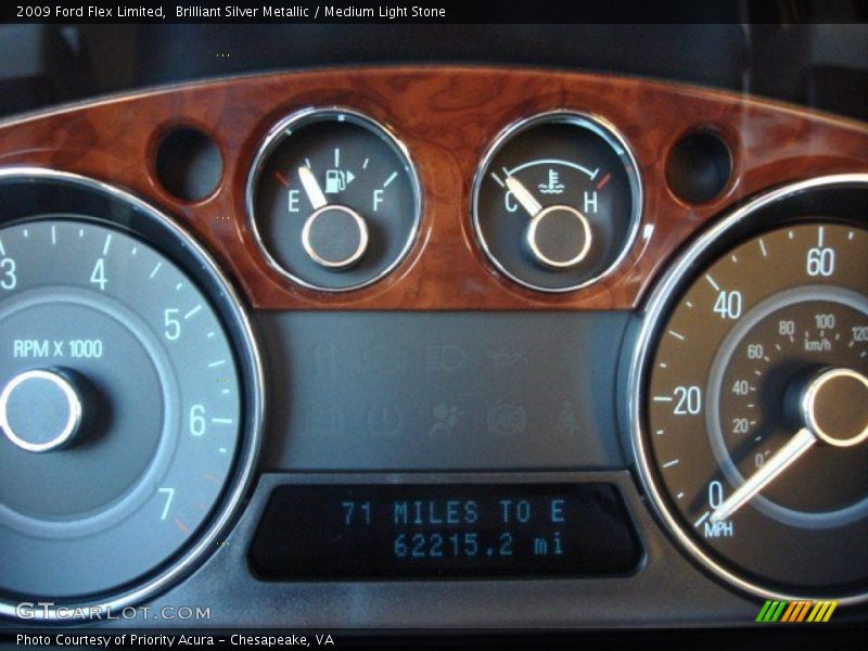 Brilliant Silver Metallic / Medium Light Stone 2009 Ford Flex Limited