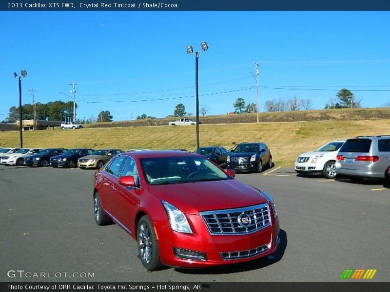 Crystal Red Tintcoat / Shale/Cocoa 2013 Cadillac XTS FWD