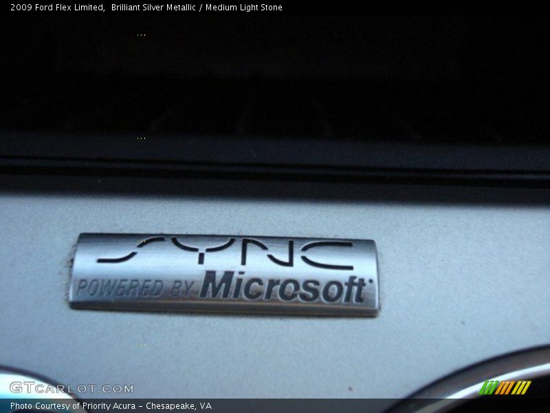 Brilliant Silver Metallic / Medium Light Stone 2009 Ford Flex Limited